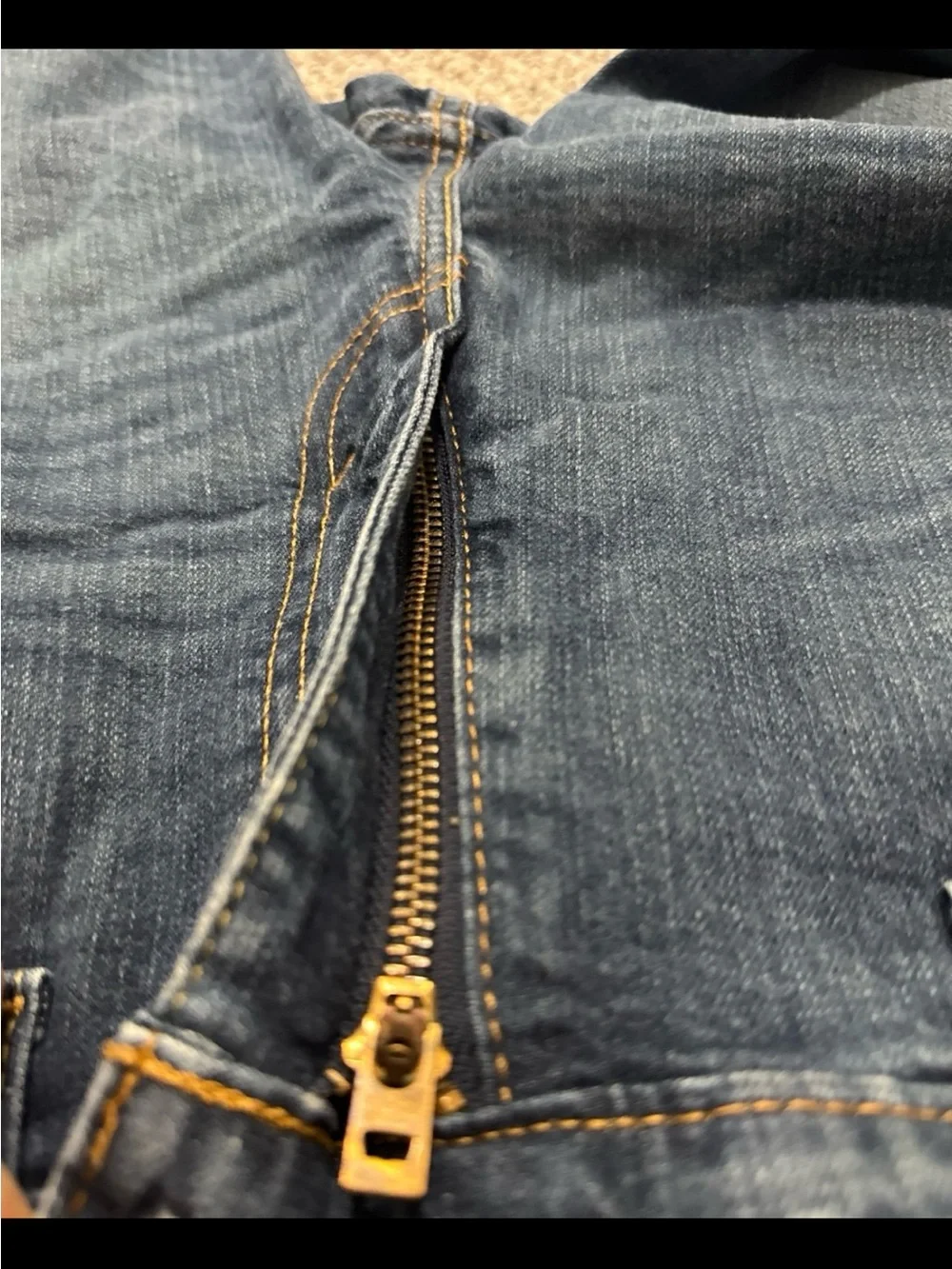 Levi’s 502 Regular Taper Men’s Jeans 32x30 Dark Wash Denim